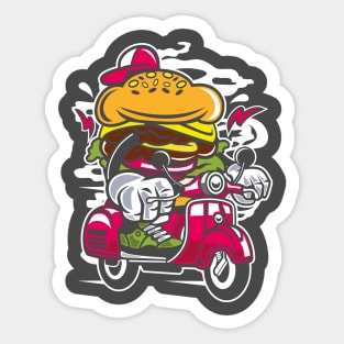 Very Fast Food Sticker